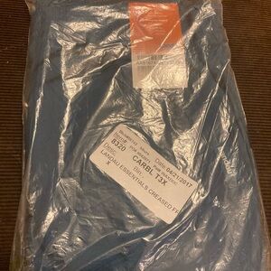 Brand new 3x tall front creased  landau uniform pants carribean blue